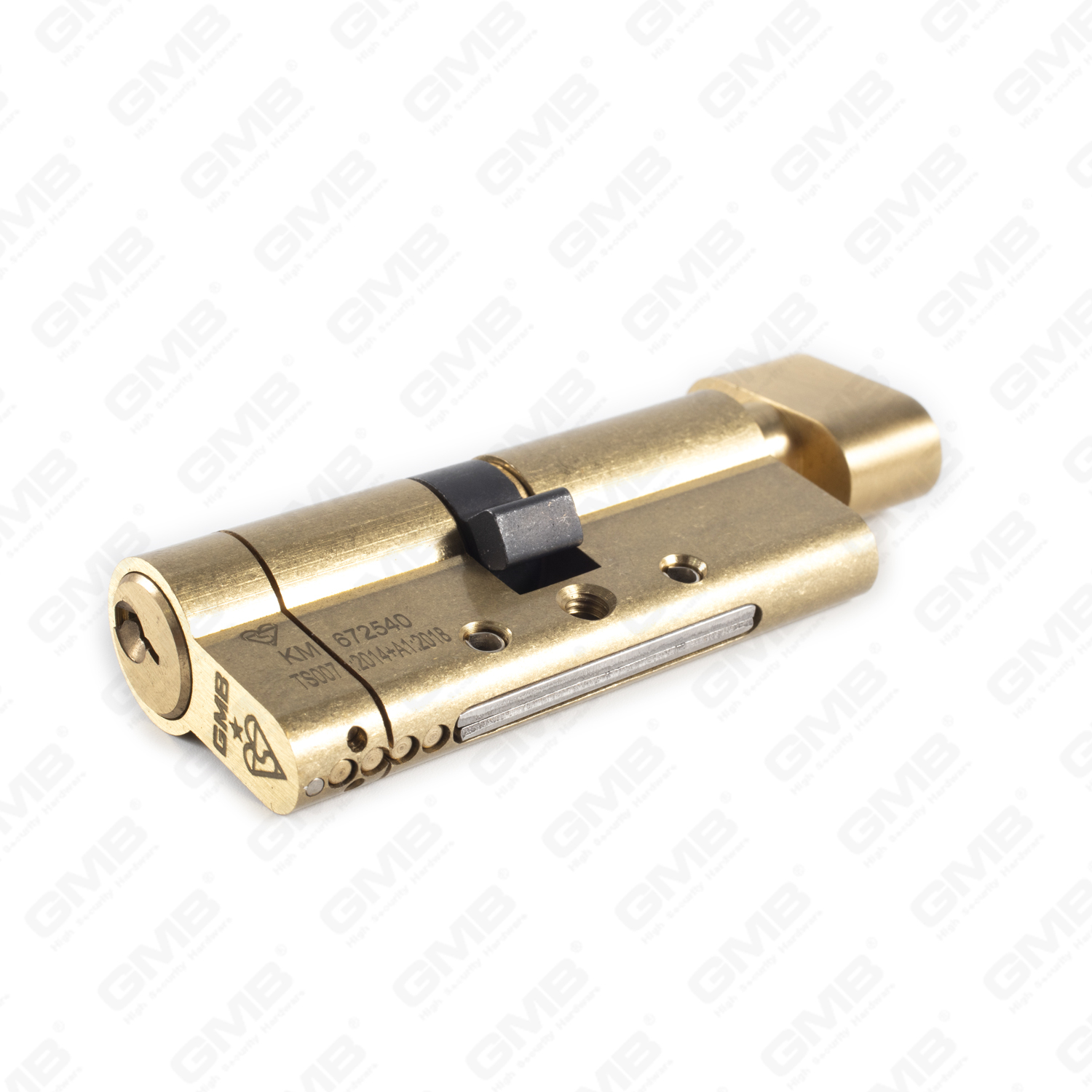 BSI KiteMarked un cylindre de cote d'étoile avec bouton de virage